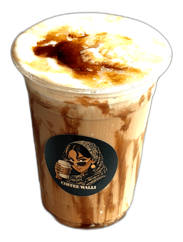 Burnt But Still Sweet — caramel brulee latte